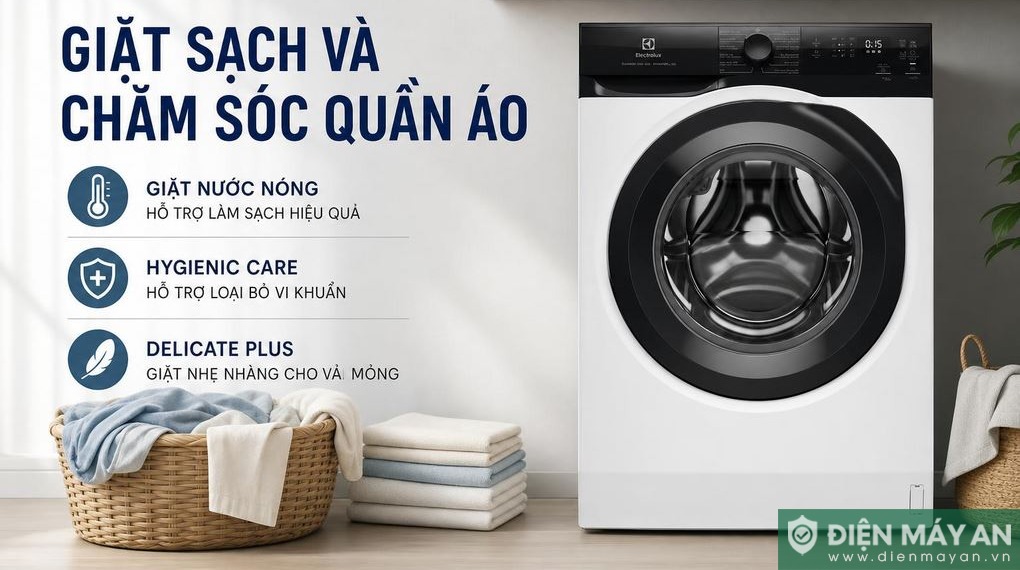 Máy giặt Electrolux UltimateCare 300 Inverter 11 kg EWF1124D3EC